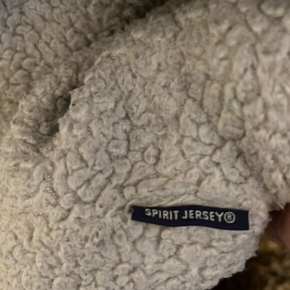 Disney Spirit Jersey Walt Disney World Gray Sherpa Fleece Sweatshirt Casual - Picture 12 of 13